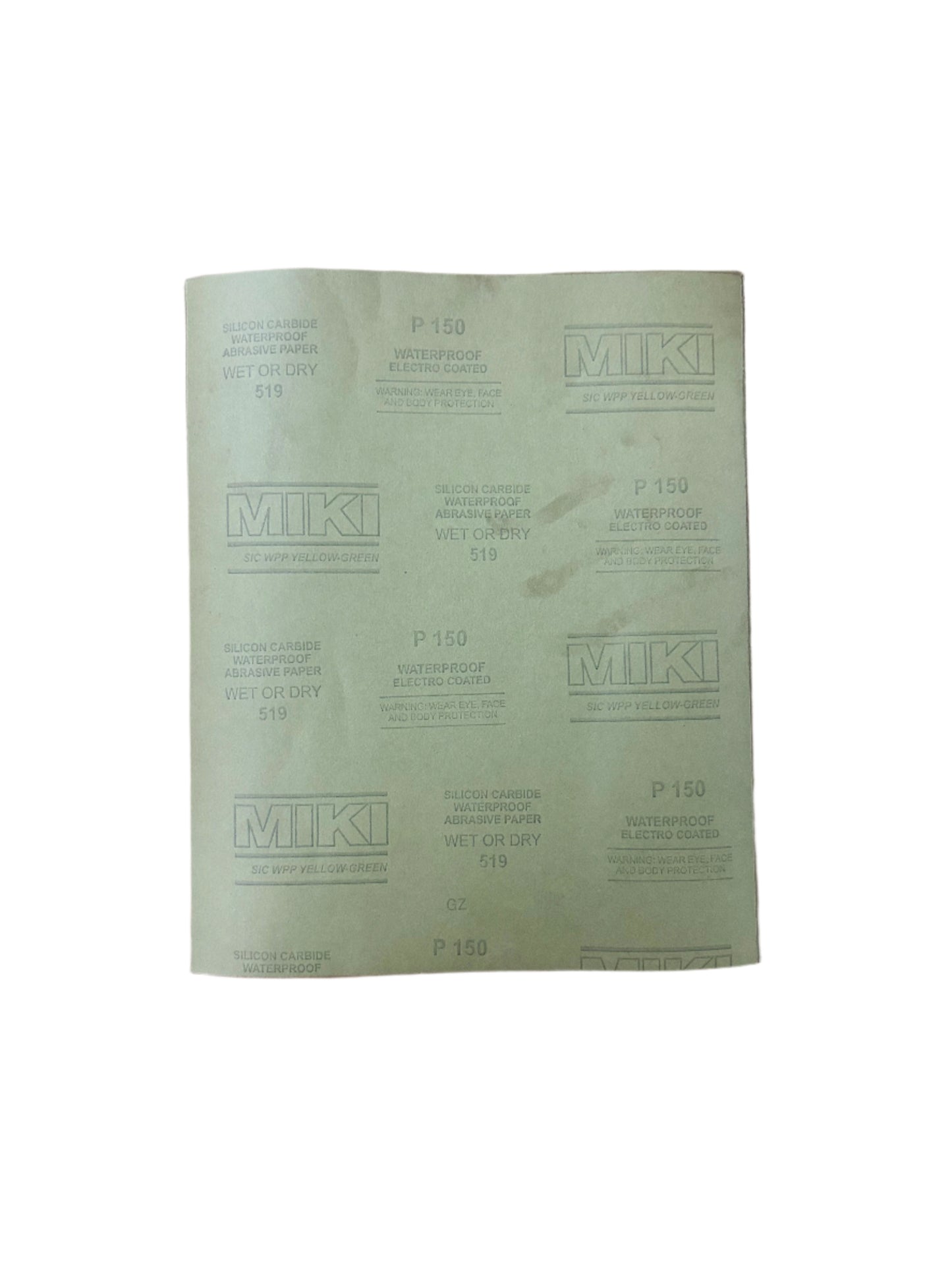 WATER (SAND) PAPER (GRIT 150) (5 PCS)