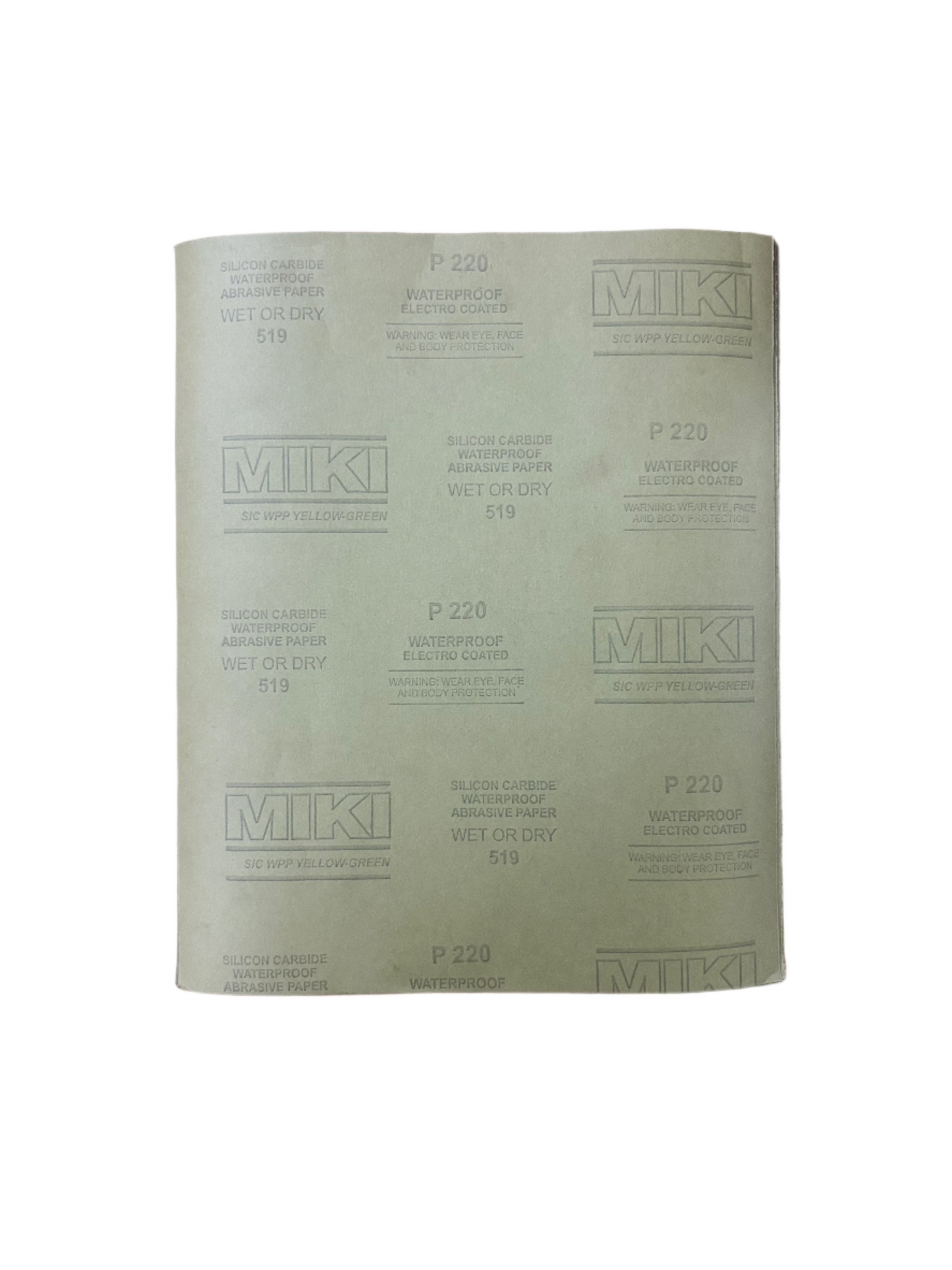 WATER (SAND) PAPER (GRIT 220) (5 PCS)