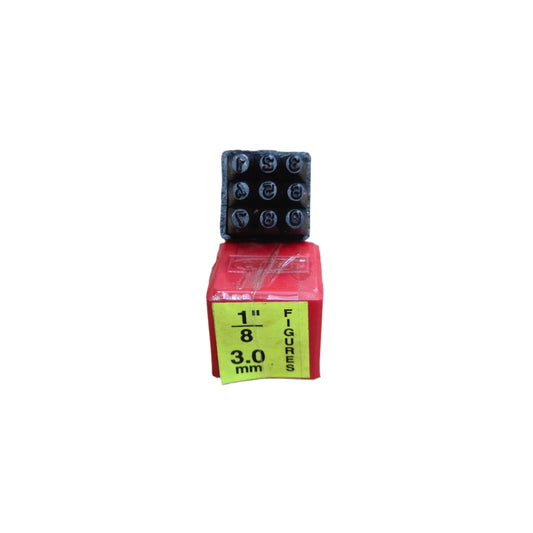 NUMBER PUNCH 3 MM (1/8")