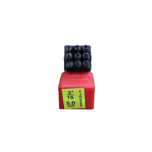 NUMBER PUNCH 5MM (3/16")