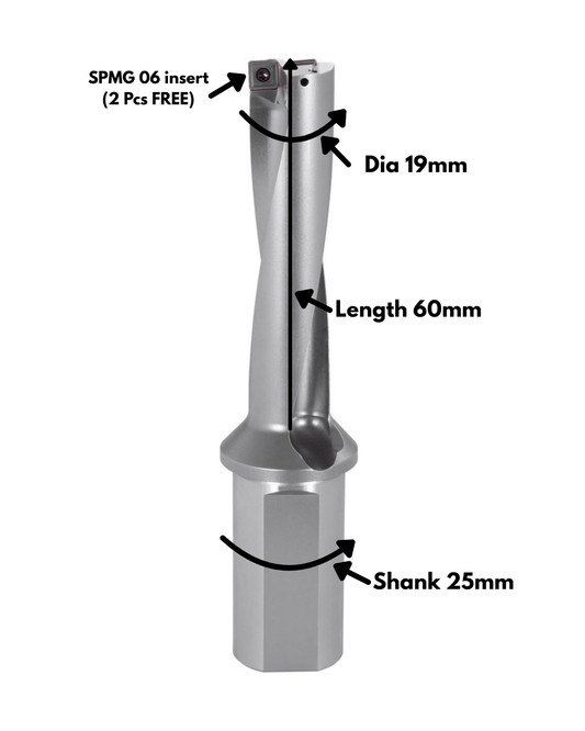 19MM UDRILL 3D