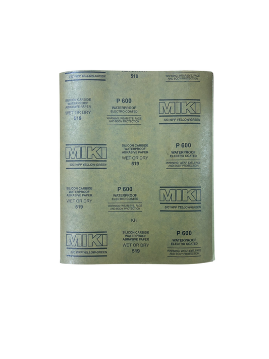 WATER (SAND) PAPER (GRIT 600) (5 PCS)