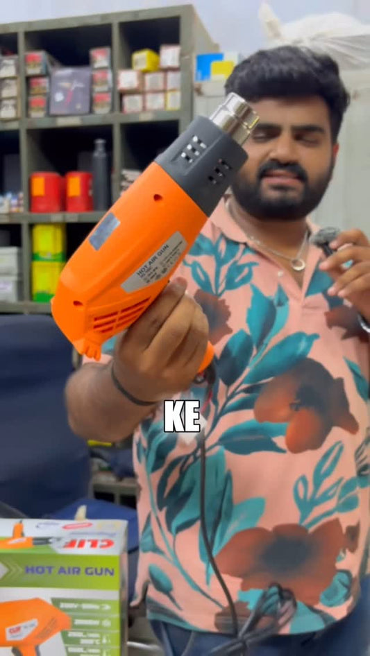 ગરમ હવાની બંદૂક HG100C (2000W)